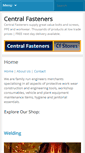 Mobile Screenshot of centralfasteners.co.uk